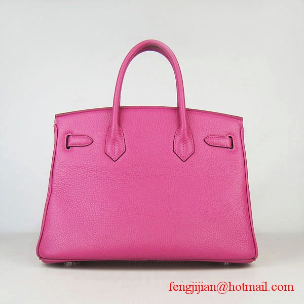 Hermes Birkin 30cmTogo Leather Bag Peachblow 6088